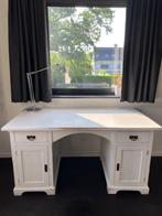 Charmant wit landelijk bureau, Huis en Inrichting, Bureaus, Ophalen, Gebruikt, Bureau