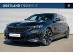 BMW 5 Serie Touring 550e xDrive M Sport Automaat / Panoramad, Auto's, BMW, Automaat, Gebruikt, Zwart, 489 pk