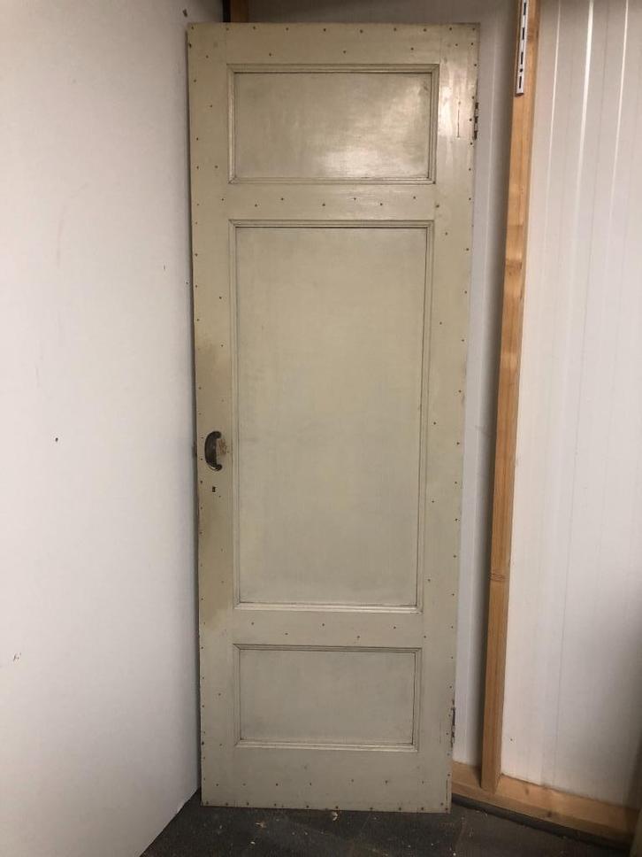 Oude paneeldeuren, Doe-het-zelf en Verbouw, Deuren en Horren, Gebruikt, Binnendeur, Minder dan 200 cm, Minder dan 80 cm, Glas