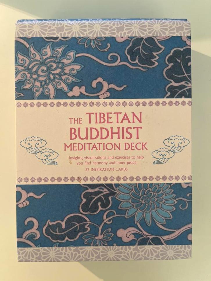 Tibetaans Boeddhistische Meditatiekaarten, Boeken, Esoterie en Spiritualiteit, Zo goed als nieuw, Overige typen, Meditatie of Yoga