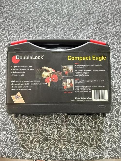 Disselslot - DoubleLock Compact Eagle, Caravans en Kamperen, Caravan accessoires, Zo goed als nieuw, Ophalen