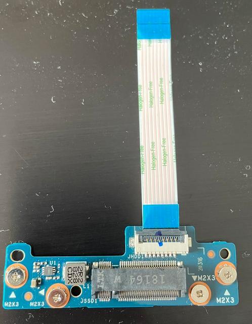 HDD/SSD Connector Board HP Laptop (LS-E796P), Computers en Software, Overige Computers en Software, Zo goed als nieuw, Ophalen of Verzenden