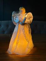 Kerst Engel met verlichting, Ophalen of Verzenden, Zo goed als nieuw, Zwart, Accessoires