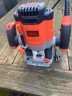 Bovenfrees Black en Decker, Doe-het-zelf en Verbouw, Gereedschap | Freesmachines, Ophalen, Nieuw, Elektrisch, Bovenfrees