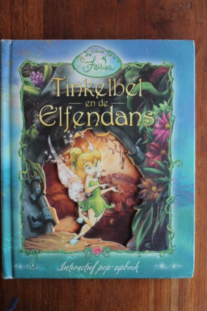 3D pop-up boek Tinkelbel en de Elfendans (Disney Fairies), Boeken, Sprookjes en Fabels, Gelezen, Ophalen of Verzenden