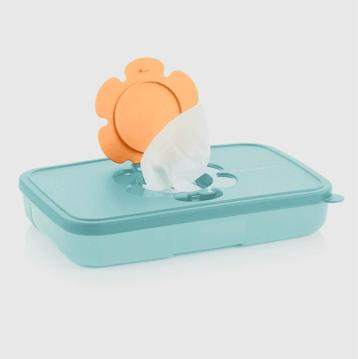 TUPPERWARE Babydoekjesdoos - natte doekjes-gezichtspoetsers beschikbaar voor biedingen