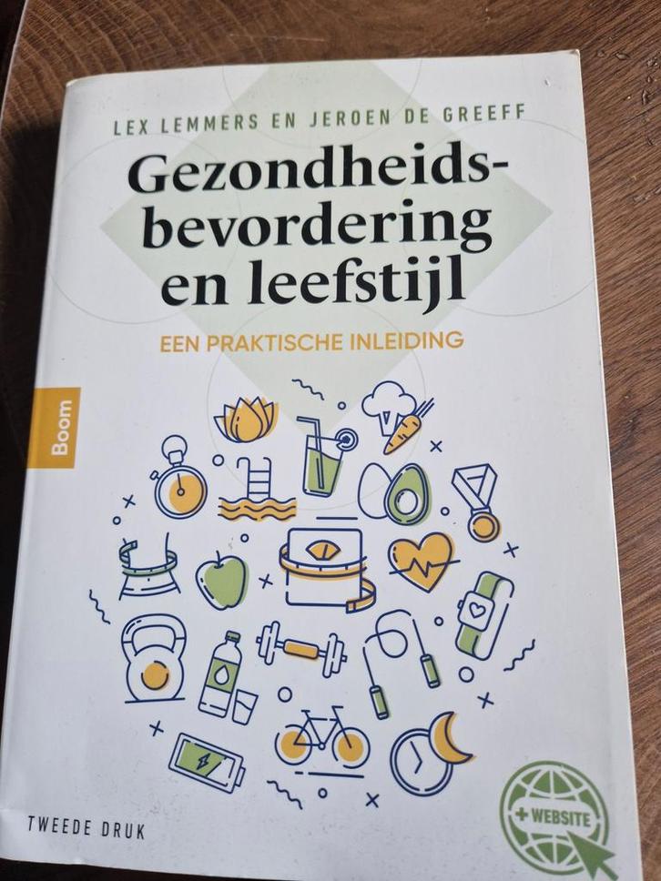 Gezondheidsbevordering en Leefstijl - Lex Lemmers, Boeken, Gezondheid, Dieet en Voeding, Zo goed als nieuw, Gezondheid en Conditie