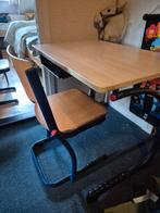 Vintage kinderbureau schoolbureau, Huis en Inrichting, Bureaus, Ophalen, Gebruikt