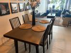 IKEA VÄSTANÅ eettafel en 4x EKEDALEN stoelen, Ophalen, 50 tot 100 cm, Zo goed als nieuw, 150 tot 200 cm
