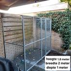 Gegalvaniseerde ren, zware kwaliteit inclusief dakplaat, Dieren en Toebehoren, Ophalen, Zo goed als nieuw