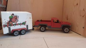 Schleich Auto met Paardentrailer beschikbaar voor biedingen