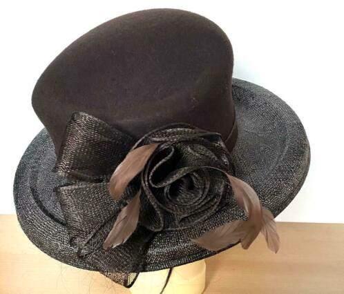 Hoed maat 56 [nr7], Kleding | Dames, Hoeden en Petten, Zo goed als nieuw, Hoed, 56 of 57 cm (M, 7 of 7⅛ inch), Ophalen of Verzenden