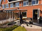 Feel Furniture zweefparasol 3 meter inclusief tegels, Ophalen, Minder dan 1 meter, Kantelbaar, Zweefparasol