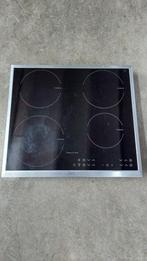 Aanhef: Aeg  inductieplaat  57,5x51,5cm (breedxdiep),Zaagmaa, Ophalen, 4 kookzones, Zo goed als nieuw, Inbouw