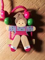 Kinderketting houten schommel, Ophalen of Verzenden, Zo goed als nieuw, Overige kleuren, Ketting