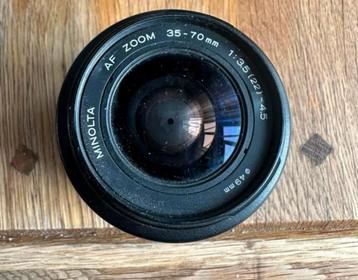 Minolta AF zoom 0,5m/1.6 ft  lens AF 35-70 beschikbaar voor biedingen