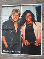 Grote 80s Poster van Modern Talking, Ophalen of Verzenden, Zo goed als nieuw, A1 t/m A3