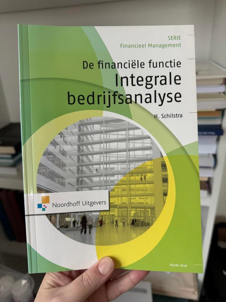 Studieboek De Financiële Functie Integrale Bedrijfsanalyse, Ophalen of Verzenden, Zo goed als nieuw, Accountancy en Administratie