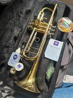 SML TP500 trompet met toebehoren, Muziek en Instrumenten, Ophalen of Verzenden, Zo goed als nieuw, Bes-trompet
