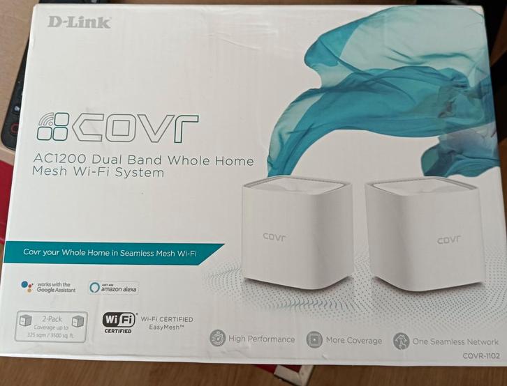 COVR-Mesh Wi‑Fi System Nieuw in ongeopende verpakking., Computers en Software, Netwerk switches, Nieuw, Verzenden