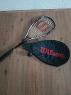 Squash Racket met Hoes en Bal, Ophalen, Gebruikt, Racket, Met hoes