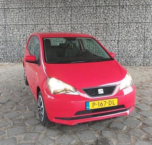 Schadevrije Seat MII 2015 1.0 44KW 3D  Rood, Auto's, Seat, Particulier, Mii, Airbags, Airconditioning, Boordcomputer, Centrale vergrendeling