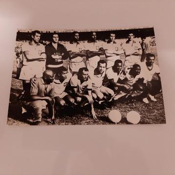 Elftalkaart Brazilie voetbal WK 1970 Pele zeldzaam beschikbaar voor biedingen
