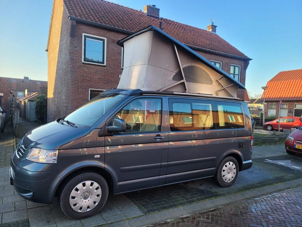 California 1e eigenaar 136350 km nap Nederland geleverd airc, Caravans en Kamperen, Campers, Particulier, tot en met 4, Buscamper of Camperbus
