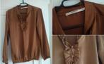 Roestkleurig Satijnachtige blouse van avalanche, Kleding | Dames, Zo goed als nieuw, Verzenden