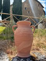 Handgemaakte Italiaanse terracotta pot Assisi, Tuin en Terras, Bloempotten, Ophalen of Verzenden