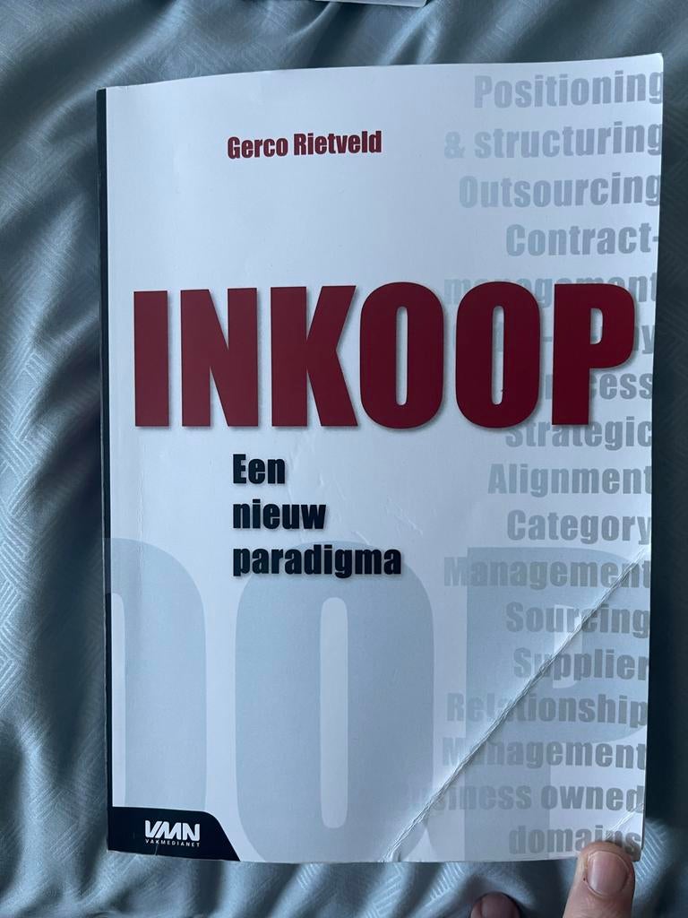 Inkoop: Een nieuw paradigma - Gerco Rietveld, Ophalen of Verzenden, Gelezen, Vakgebied of Industrie