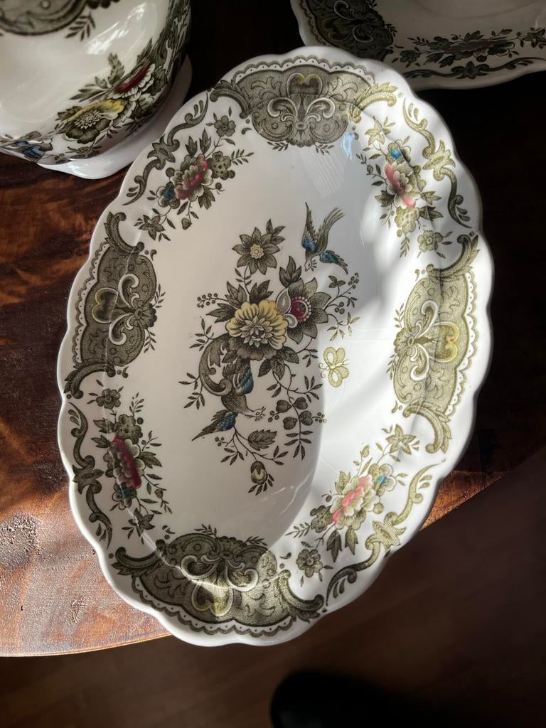 Antiek Engels Servies, Staffordshire, 1792, Antiek en Kunst, Antiek | Servies compleet, Ophalen