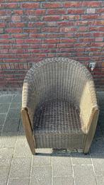 Riet /rotan stoel, Riet of Rotan, Gebruikt, Bruin, Eén