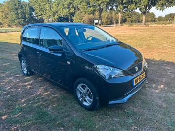 Seat Mii 1.0 55KW/75PK 5-D 2014 Zwart beschikbaar voor biedingen
