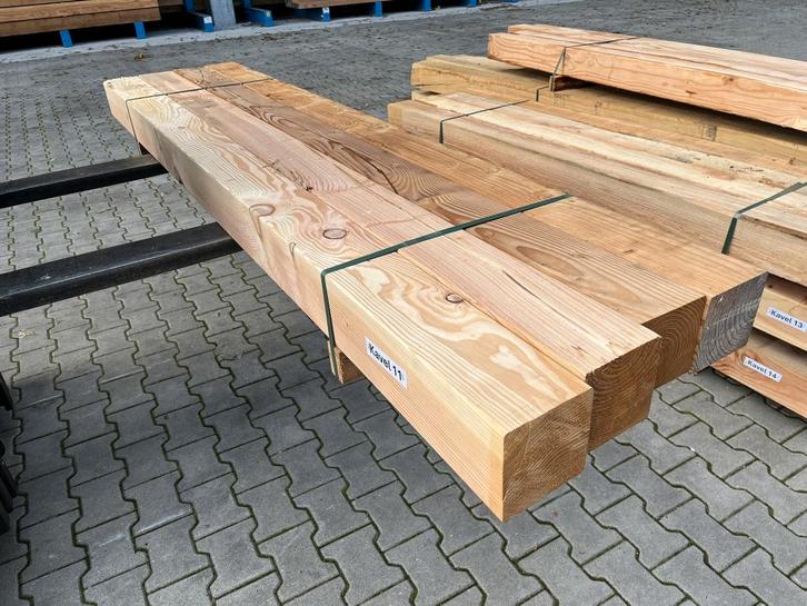 Douglashout restant partijen, Doe-het-zelf en Verbouw, Hout en Planken, Zo goed als nieuw, Balk, Overige houtsoorten, 300 cm of meer