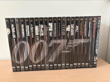 James Bond dvd collectie - 21 films beschikbaar voor biedingen