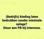 Kleding bedrukken, Kleding | Heren, Ophalen of Verzenden, Overige maten