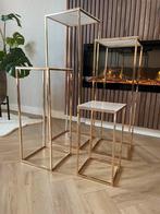 Goud zuilen 4 delig: 80,- Set is nieuw., Huis en Inrichting, Woonaccessoires | Zuilen en Pilaren, Ophalen of Verzenden, Nieuw