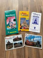 Euro Disney verschillende folders en kaarten, Verzamelen, Disney, Papier, Kaart of Schrift, Ophalen of Verzenden, Overige figuren