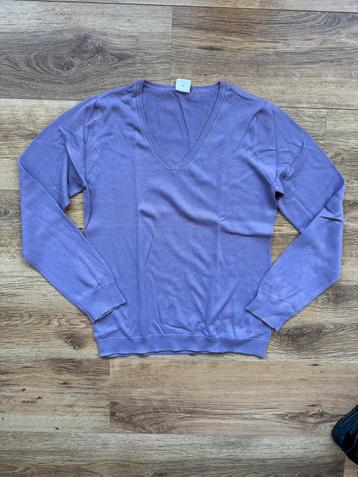 Esprit V - neck sweater - Lila - mt L - nieuw beschikbaar voor biedingen