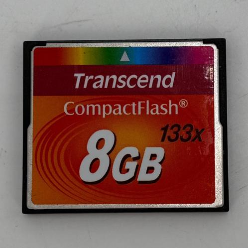 Transcend CompactFlash 8GB 133x, Audio, Tv en Foto, Fotografie | Geheugenkaarten