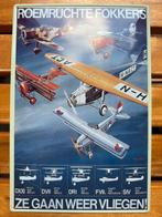 Roemruchte Fokkers Emaille Reclamebord Vintage, Antiek en Kunst, Ophalen of Verzenden