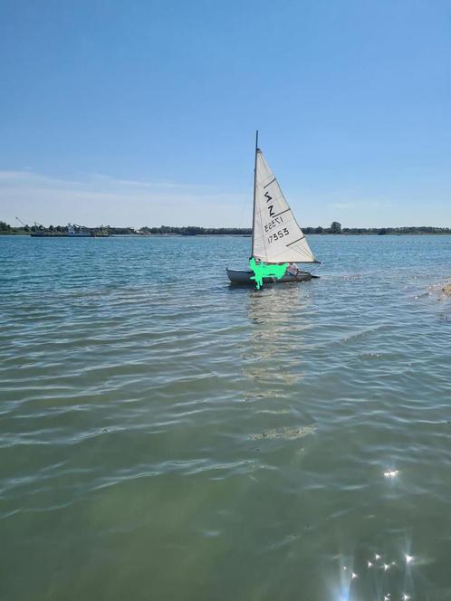 Zef zeilboot, Watersport en Boten, Zeilen en Zeiltoebehoren, Zo goed als nieuw, Overige typen, 15 tot 30 m², 3 tot 6 meter, Ophalen