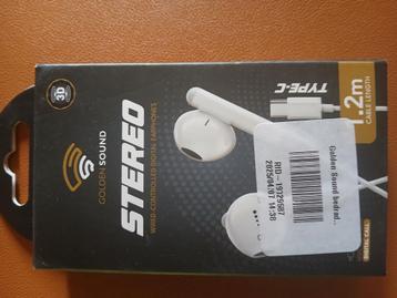 GoldenSound Stereo oortjes met usb-c beschikbaar voor biedingen
