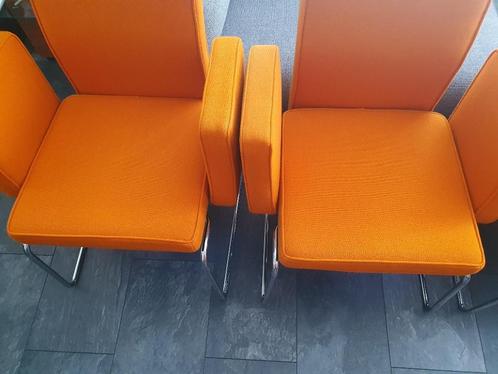 6 Bulo Pub&Club stoelen, Huis en Inrichting, Stoelen, Zo goed als nieuw, Vijf, Zes of meer stoelen, Metaal, Ophalen of Verzenden