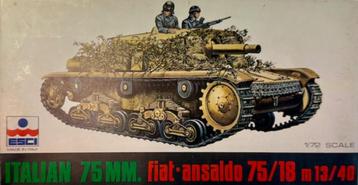 Coelianmodels, Esci, 8031, Fiat 75/18 m 13/40, 1/72, € 18,99 beschikbaar voor biedingen