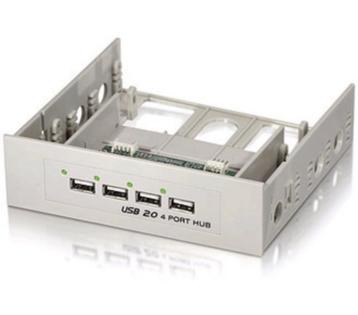 4 port USB 2.0 Hub voor in een 5.25 Slot (nog 5) 8-9 beschikbaar voor biedingen