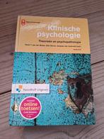 klinische psychologie - theorieën en psychopathologie, Ophalen of Verzenden, Beta, Zo goed als nieuw, HBO