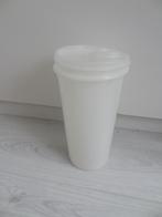 Tupperware voorraadbus met schenktuit, Huis en Inrichting, Keuken | Tupperware, Ophalen of Verzenden, Gebruikt, Wit, Overige typen