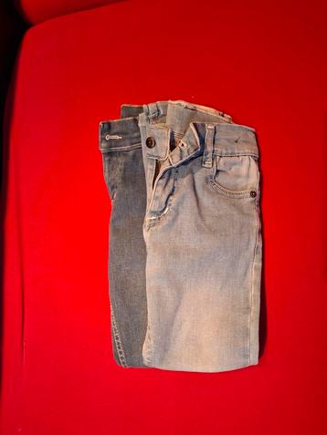 2 nieuwe spijkerbroeken mt 116 beschikbaar voor biedingen